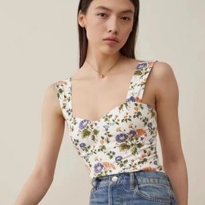 Reformation floral top